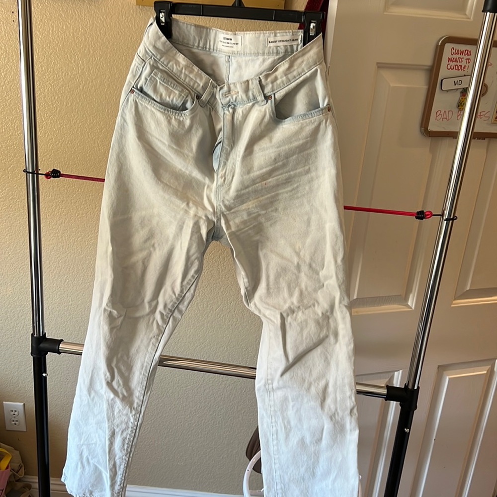 Light blue baggy denim jeans US 6